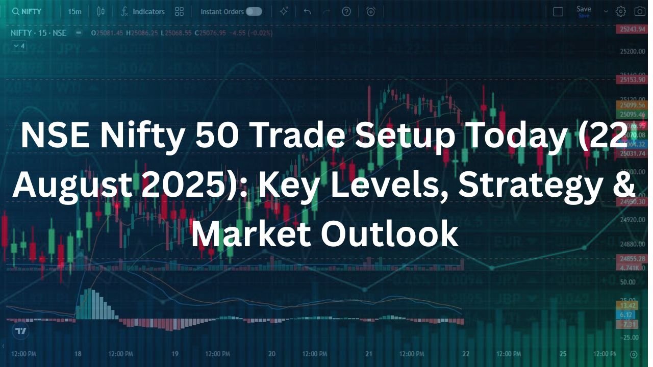 Nifty 50 Trade Setup for Aug 22: Key Levels, Strategy, and Prediction
