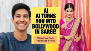 Google Gemini Nano Banana AI saree transformation