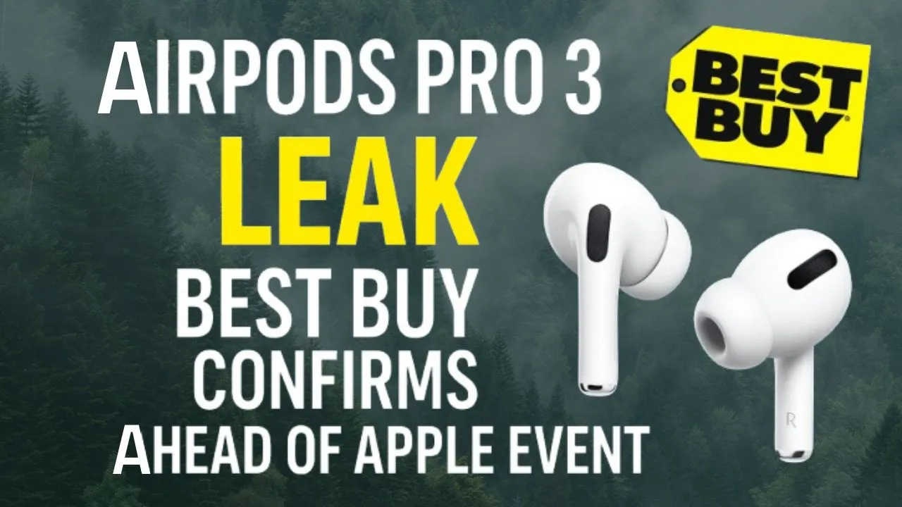 AirPods Pro 3 leak