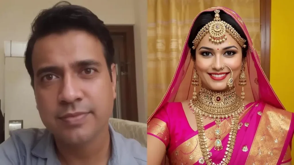  AI saree transformation