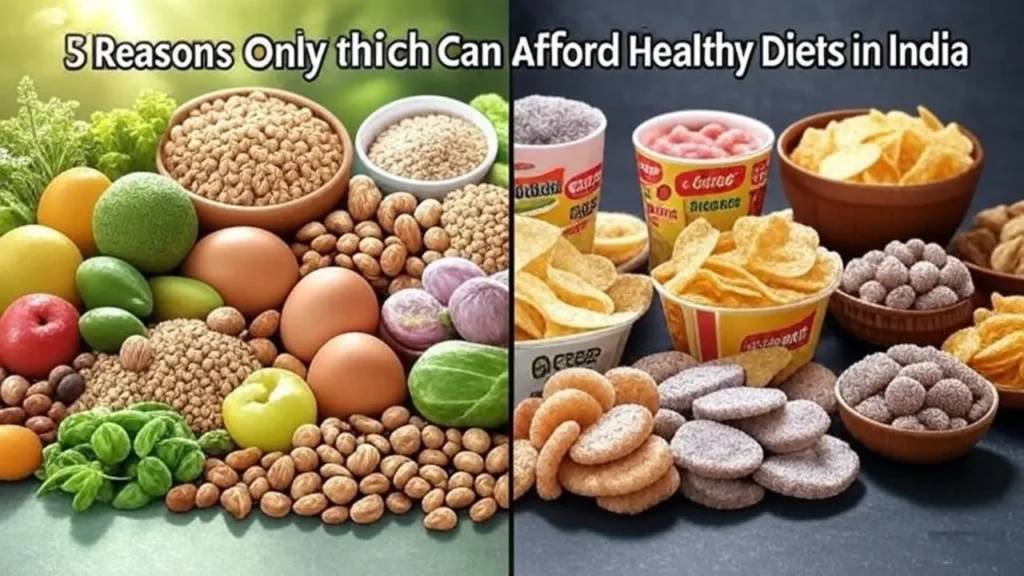 Healthy diet affordability in India: 5 reasons only the rich can eat nutritious meals