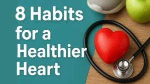 Heart health concept with stethoscope