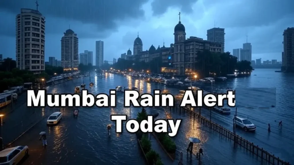 Heavy rainfall forecast for Mumbai and suburbs