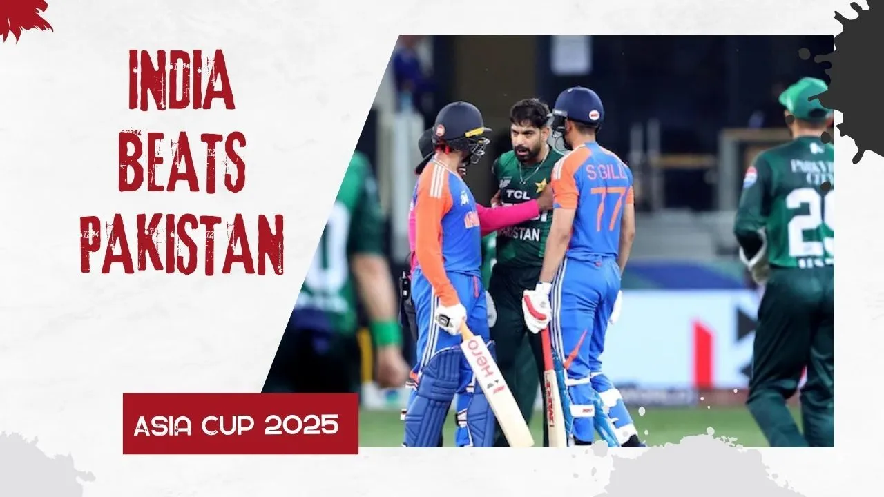 India vs Pakistan Asia Cup 2025: Abhishek Sharma celebrates six as India dominates in Dubai