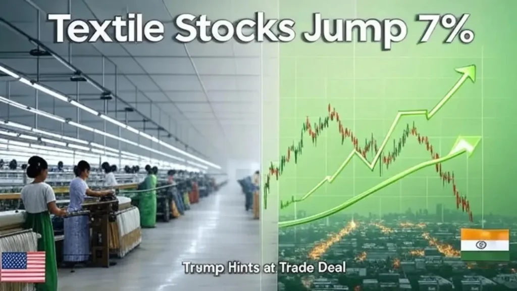 Indian textile stocks rise 2025