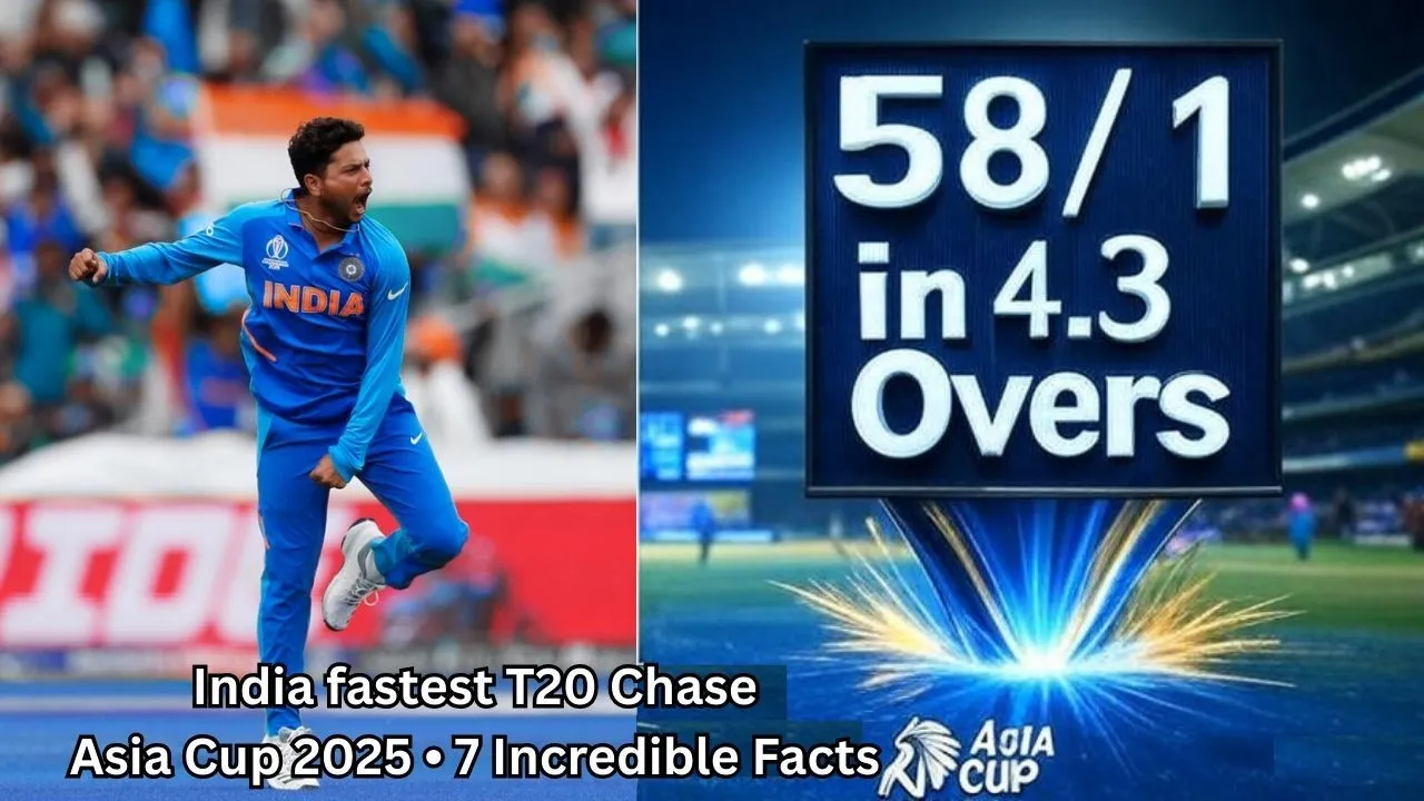 Kuldeep Yadav celebrates record T20 chase India vs UAE