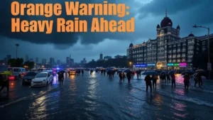 Mumbai under orange rain warning issued by IMD