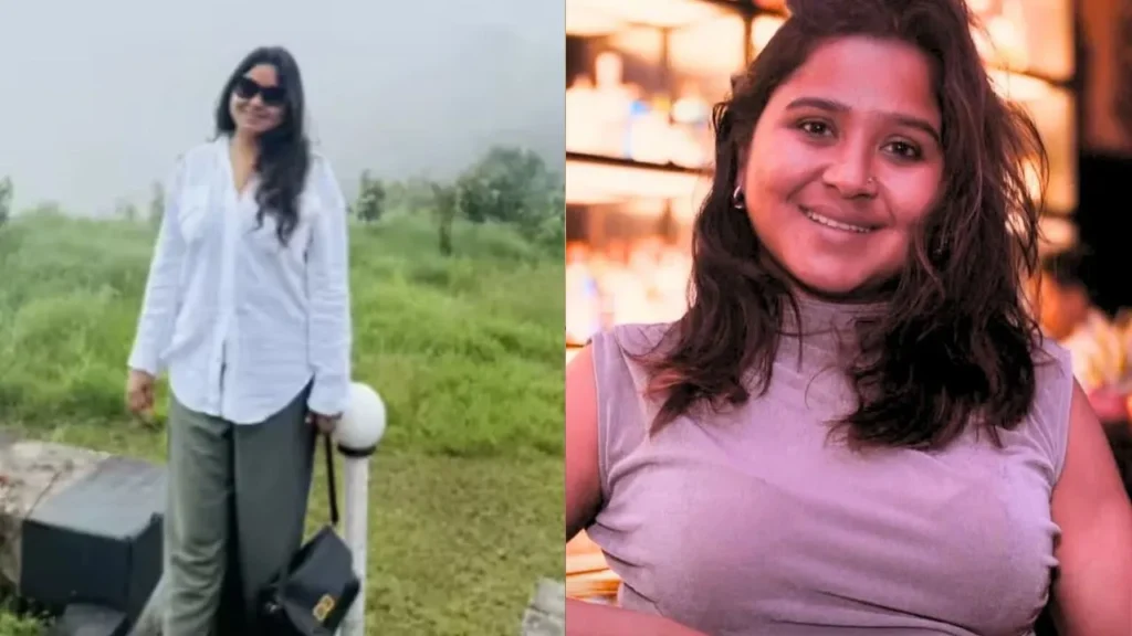 Red alert corruption warning thumbnail with blurred Nupur Bora image and caution sign