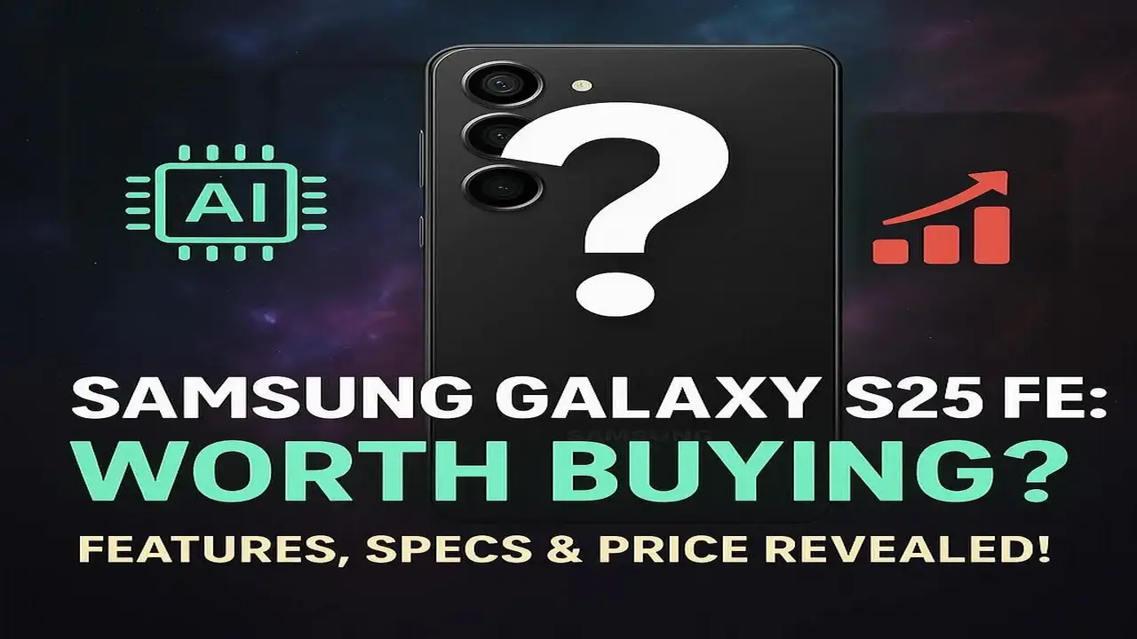 Samsung Galaxy S25 FE Officially Launched in India at ₹59,999 Specs & Features