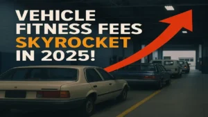 Vehicle fitness test fee hike 2025 impacts private and commercial vehicles