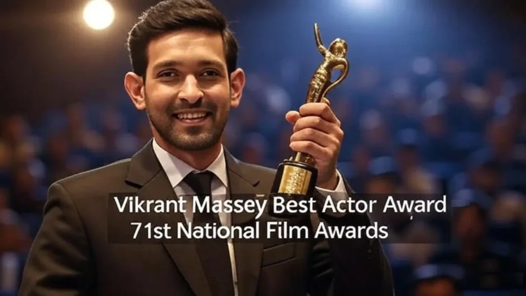 Vikrant Massey Best Actor Award at the 71st National Film Awards