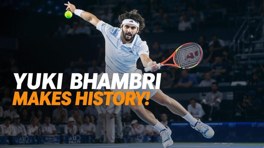 Indian tennis star Yuki Bhambri achieves a career milestone by reaching his first Grand Slam semifinal at the 2025 US Open doubles with Michael Venus.