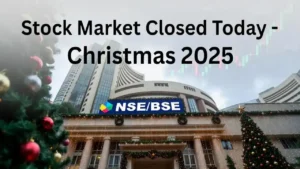 Stock Market Christmas 2025 Holiday NSE BSE closed