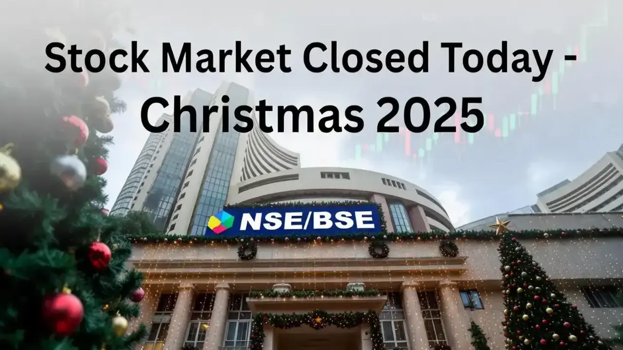 Stock Market Christmas 2025 Holiday NSE BSE closed